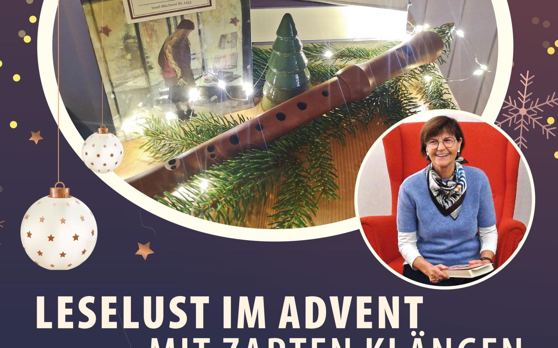 Flyer LeseLust Advent