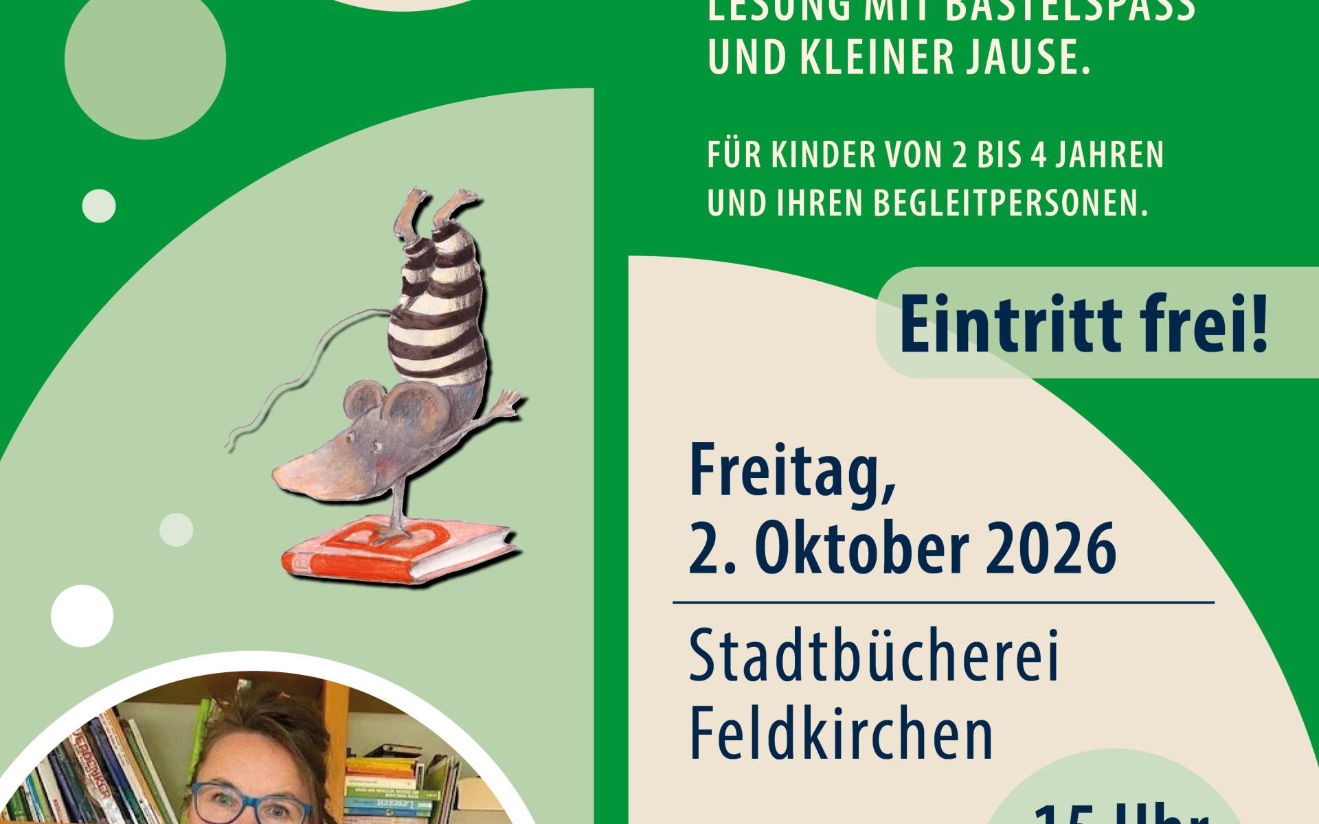Buchstart Lesung Martina Kasmanhuber