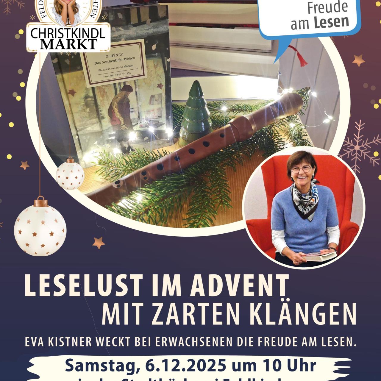 Flyer LeseLust Advent